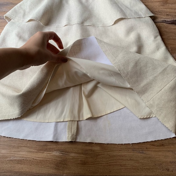 Banana Republic Taupe Khaki Fit And Flare Dress - Picture 9 of 12